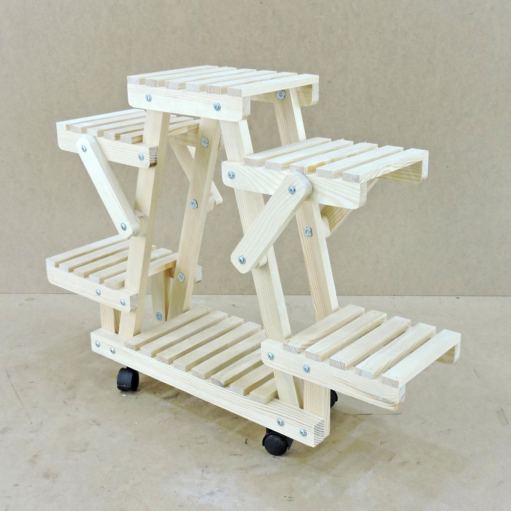 Підставка для квітів "Тулуза" на коліщатках бланже Миколаїв - фото 4