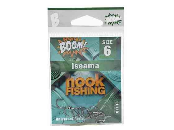 Крючок для мирной рыбы Iseama No6 (10 шт/уп) (BN) ТМ BOOM Киев