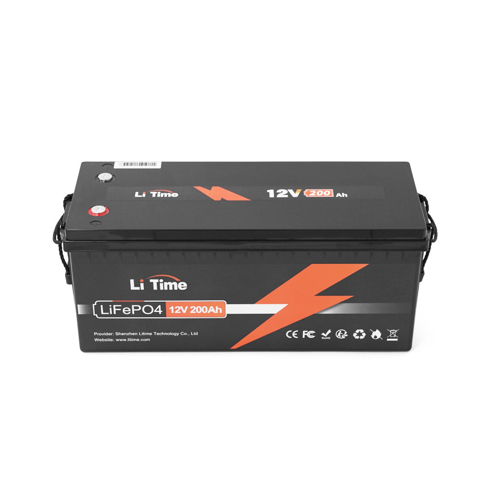 Акумуляторна батарея Li-TIME LiFePO4 12.8V 200Ah, 2560Wh, BMS 100A, 532*207*215мм Київ - фото 2