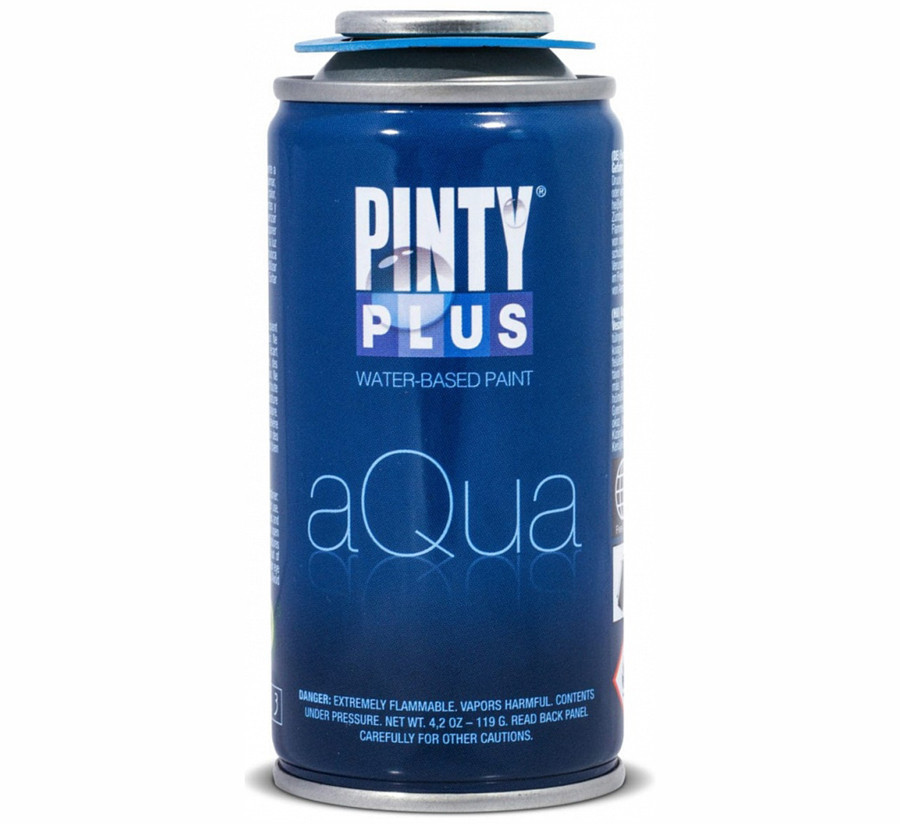 Лак-аэрозоль на водной основе Aqua глянцевый 150 мл PINTYPLUS Киев - изображение 1