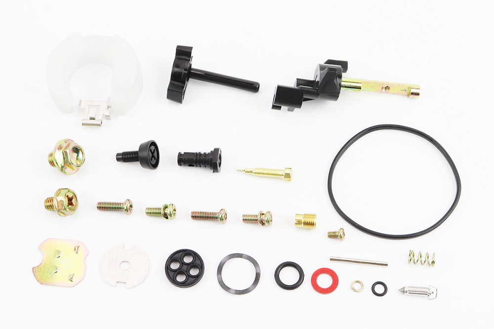 Ремонтний комплект карбюратора, 22 деталі + поплавок + важіль 168F/170F Киев - изображение 1