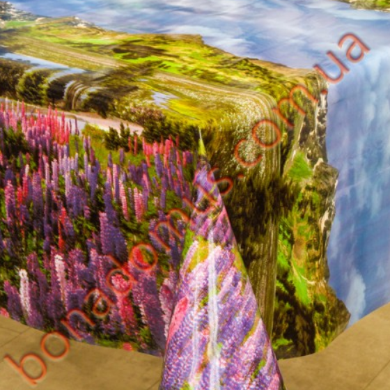 Клейонка кухонна 1,40*20м ПВХ 3-шарова на тканинній основі 81383A Bona Domus Житомир - изображение 2