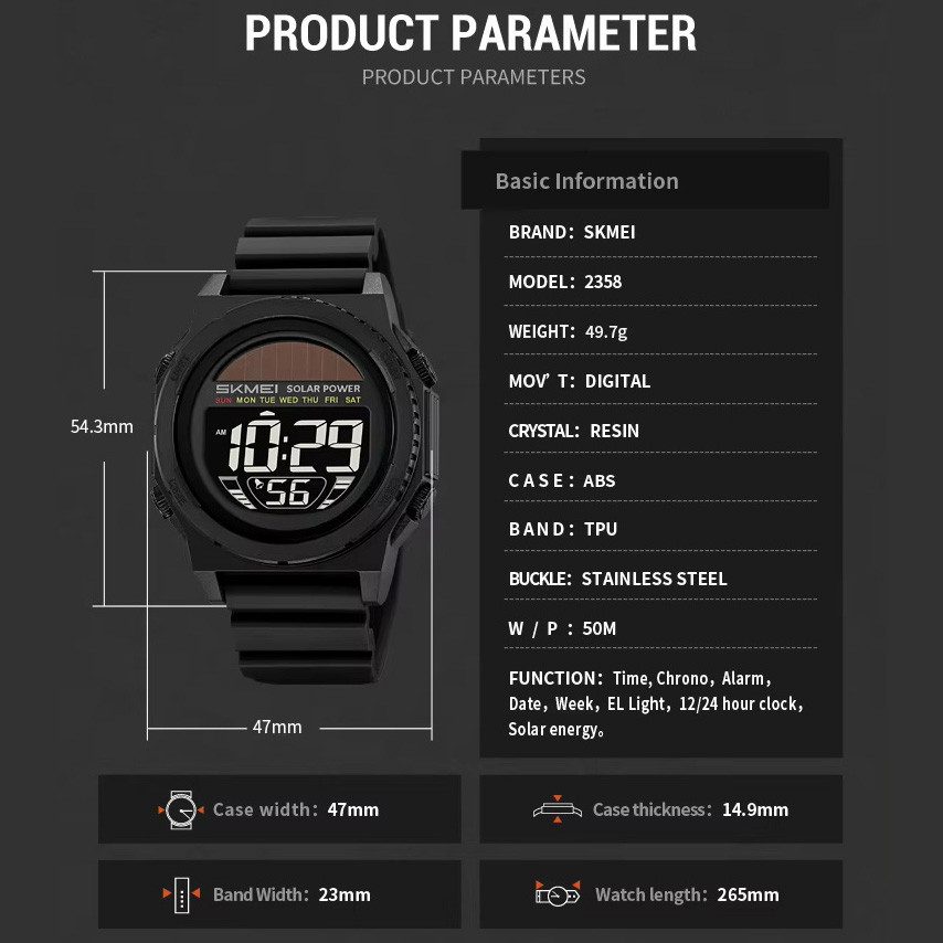 Хороші наручні годинники чоловічі, Годинники водонепроникні та протиударні для туризму TL-78 Івано-Франківськ - фото 3