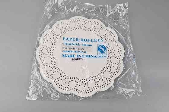 Салфетка ажурная Ф29 (100шт) Бежевая (1 пачка) Харьков