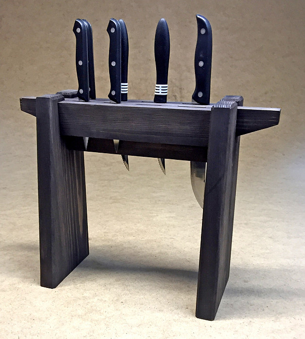 Підставка для ножів "Енсенада" венге Миколаїв - фото 4