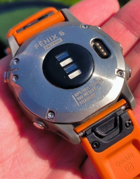 Смарт -Часы ТОП! Garmin Fenix 6 Sapphire Titanium 47mm Киев - изображение 1