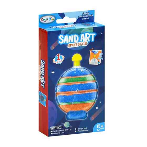 Набір для малювання піском "Місяць" 8938-9-3 колба, 3 кольори Вінниця