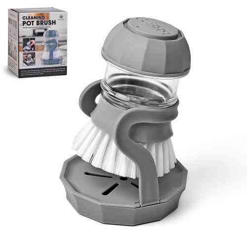 Щітка для миття посуду Кухонна щітка-дозатор для мийного засобу Київ