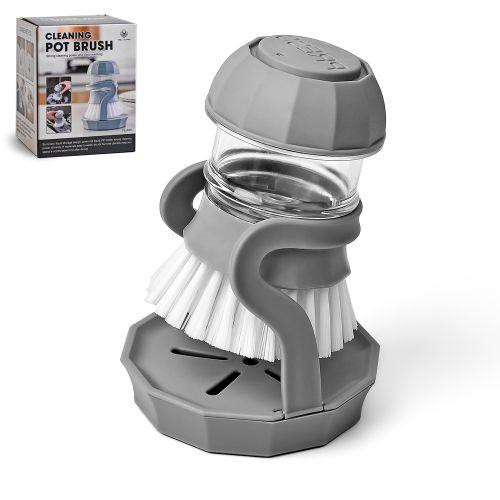 Щетка для мытья посуды| Кухонная щетка-дозатор для моющего средства Киев - изображение 2