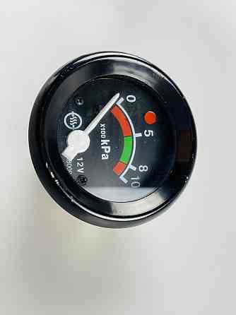 Покажчик тиску олії трактора МТЗ датчик манометр механічний 12В 0 - 10 атм Мукачево