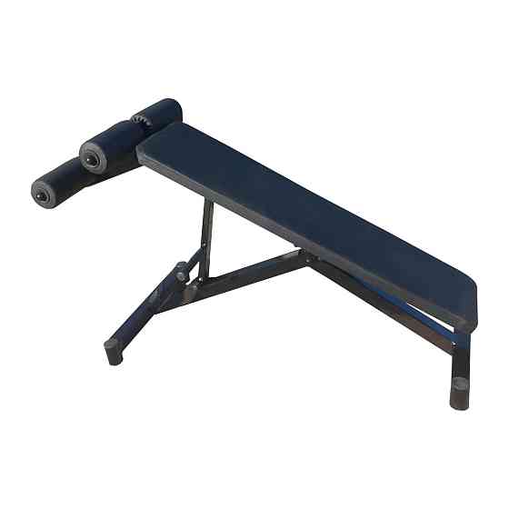 Лавка для преса регульована KZ-004 Профсерій Тренажери для преса, гіперекстензії Київ