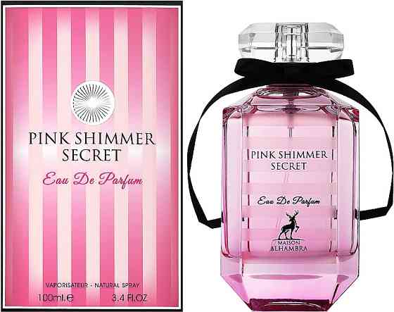 Парфюмированная вода женская Pink Shimmer Secret Maison Alhambra 100 мл Запорожье