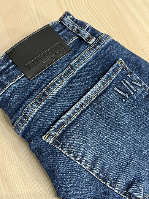 Джинси жіночі Mikaletta 13102 MOM comfort стрейч сині, синій, 31, 31, 81 см, 107 см Київ - фото 16