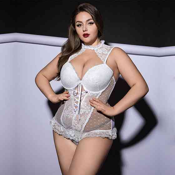 Корсет JSY P61132 White Plus Size Sex Aura Киев