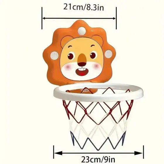 Детский подвесной мини-баскетбольный набор 24х12см Коломыя