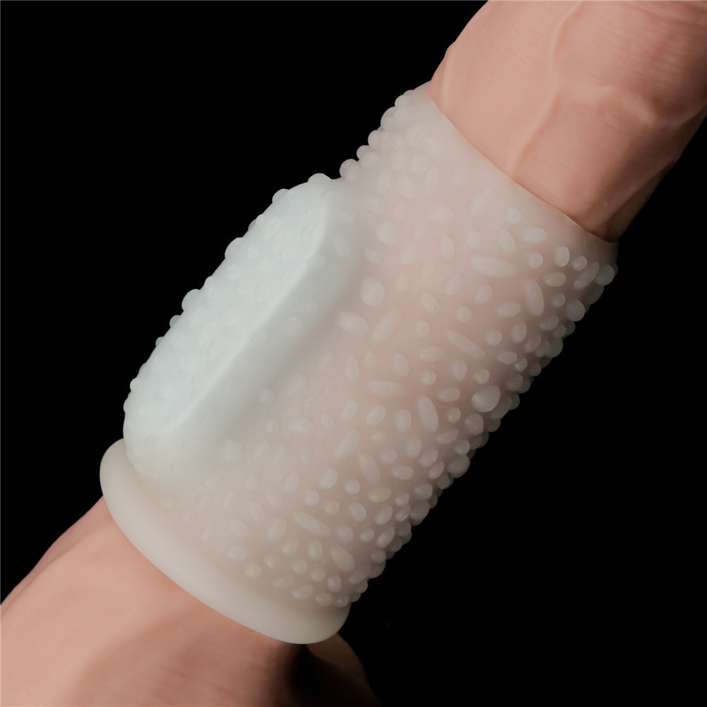 Насадка на член - Vibrating Drip Knights Ring White Sex Aura Киев - изображение 9