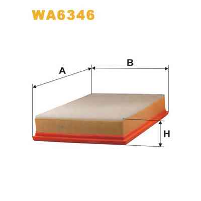 Воздушный фильтр для автомобиля Wixfiltron WA6346 Винница