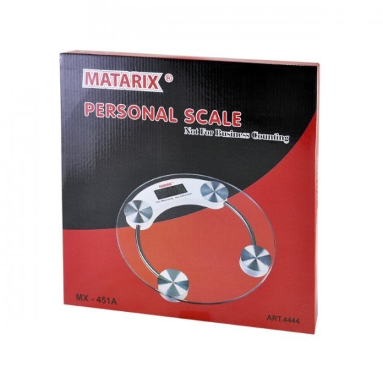 Ваги підлогові MATARIX MX-451А 180кг прозорі Харків