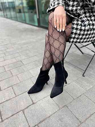 Без бренда Черевики жіночі Stefaniya nina 703-109 чорні (весна-осінь, еко-замша) (5759) Коломия