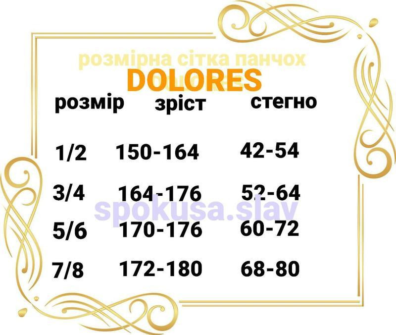 Панчохи капронові  з червоним мереживом Dolores Rosa 40 den чорні Славута - фото 6