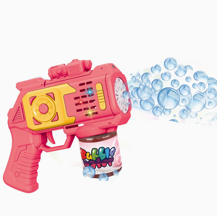 Генератор мильних бульбашок "Бластер" 666-1(Pink) підсвічування Вінниця - фото 2