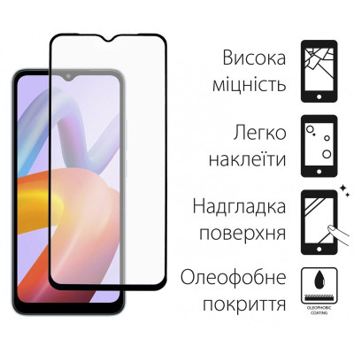 Стекло защитное Dengos Xiaomi Redmi A3 2шт. (DG-TG2P-18) Винница - изображение 2
