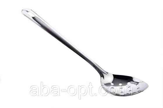 Ложка нержавіюча гарнірна перфорована L 33 см (шт) Одеса