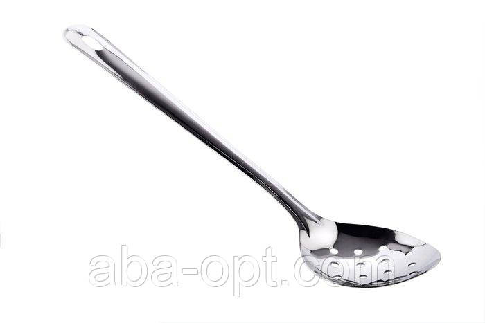 Ложка нержавеющая гарнирная перфорированная L 33 см (шт).Aba-Opt Одесса - изображение 1