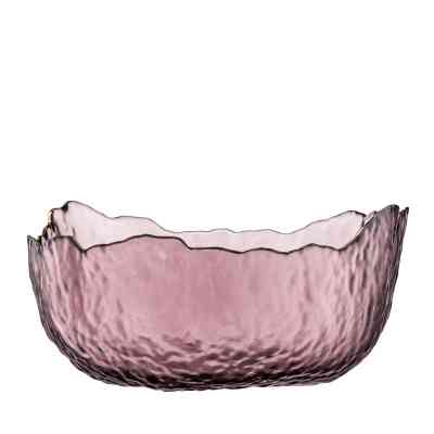 Салатник Ardesto Bell 16.5см, скло, рожевий (AR5004) Вінниця