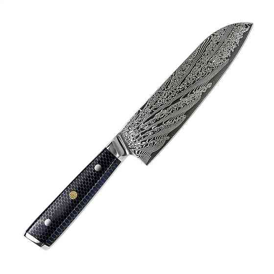 Професійний ніж Santoku 18 см із дамаської сталі GRILLI 777142 Код: 012315 Рівне