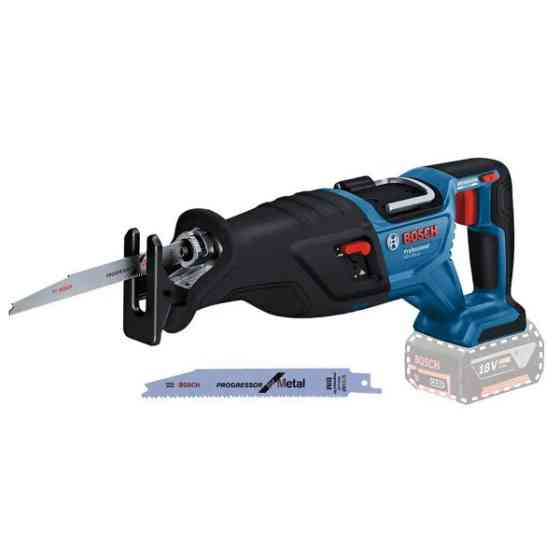 Акумуляторна шабельна пила Bosch GSA 185-LI 18В, безщіткова, 2 полотна, без АКБ Київ