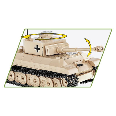 Конструктор Cobi Друга Світова Війна Танк Panzer V Пантера, 298 деталей (COBI-2713) Вінниця - фото 6