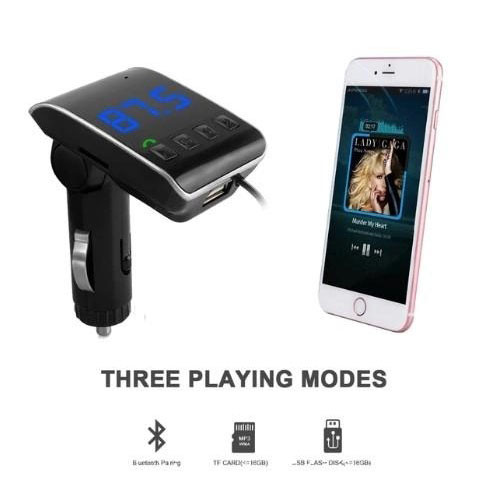 Пристрій для відтворення музики в авто, Пристрій в машину для музики Mp3 машини прикурювач BR-50 Львів - фото 9