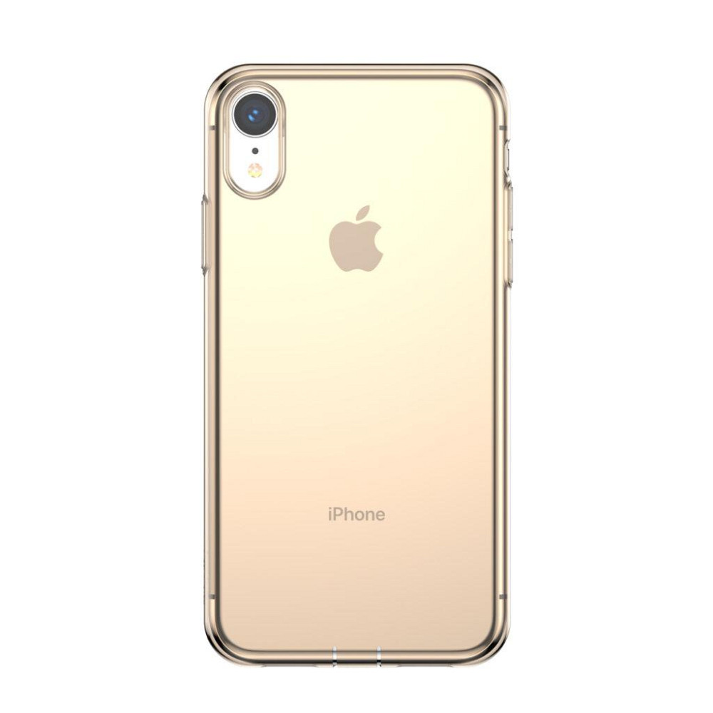 Чохол Baseus для iPhone Xr Simplicity Прозорий Золотий (ARAPIPH61-A0V) Київ - фото 7
