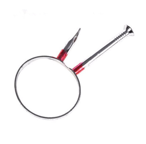 Обруч на Хелловін Цвях one size сріблястий Київ - фото 3