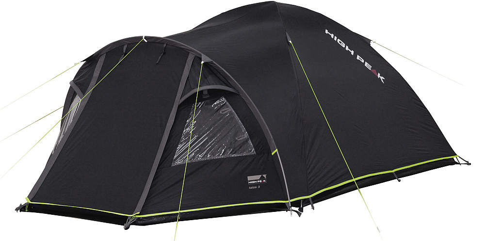 Палатка трехместная High Peak Talos 3 Dark Grey/Green (11505) Киев - изображение 2