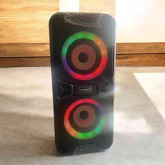 Колонка музыкальная портативная Bluetooth BKK B8 USB, Mini-Jack AUX 3.5 мм, MIC IN Одесса