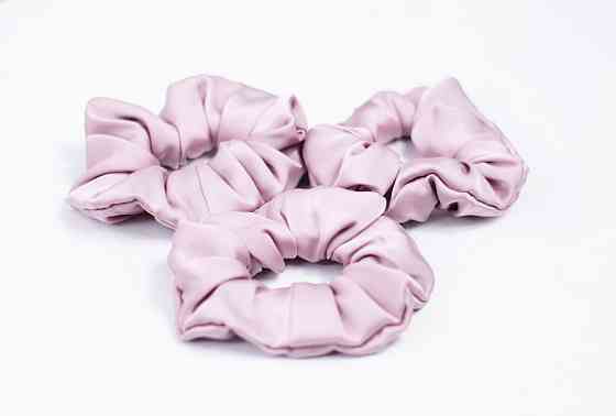 Гумка для волосся шовкова Пудровий Харків