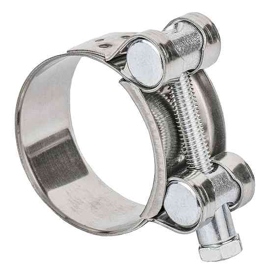 Хомут силовий неіржавкий 20 мм Ø40-43 мм (КРАТНО 5 шт.) SIGMA (2508141) Київ