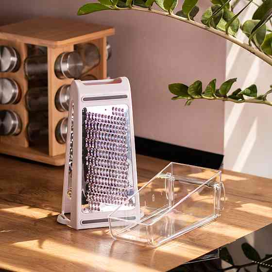 Ручна терка для овочів та фруктів з контейнером 600 мл Київ