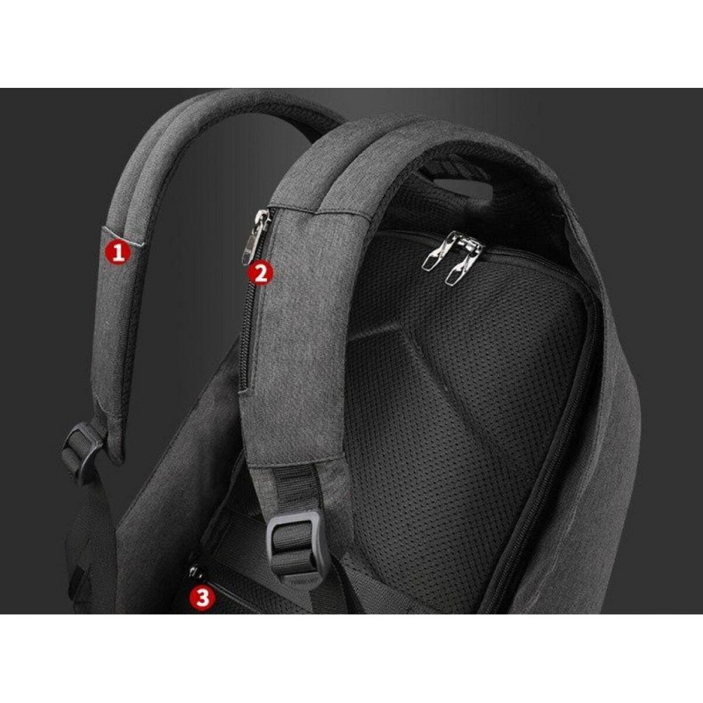Рюкзак Tigernu T-B3615B 15.6" Black (T-B3615B) Київ - фото 5