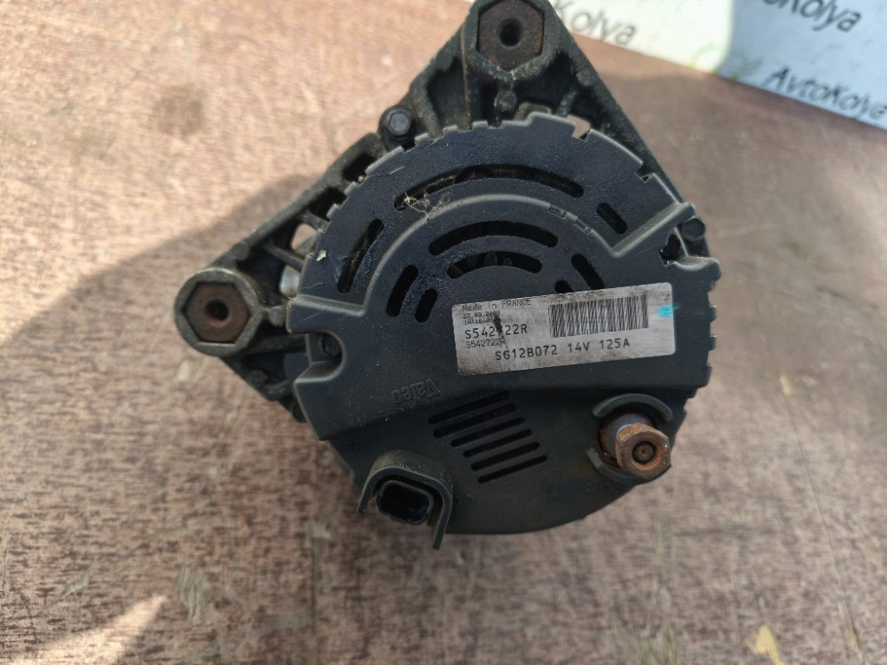 Генератор 125A Opel Vivaro 1.9 / 2.5 dci 2001-2006 (7711134329) Ковель - изображение 4