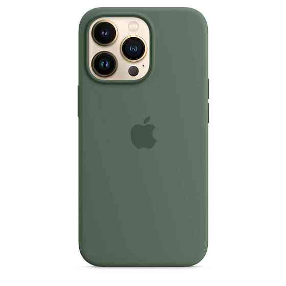 Силіконовий чохол для iPhone з підтримкою Magsafe зелений - iPhone 12/12 Pro Киев