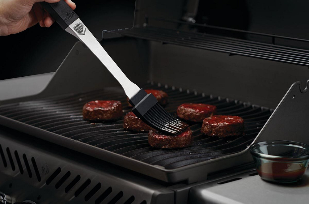 Набір із 3-х предметів із нержавіючої сталі Napoleon President's Edition (щипці, лопатка, пензлик) 70036 Код: 010501 Рівне - фото 4