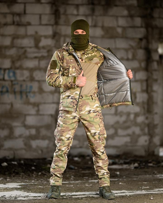 Зимовий тактичний костюм 7.62 мультикам ПП8221 Одеса - фото 1
