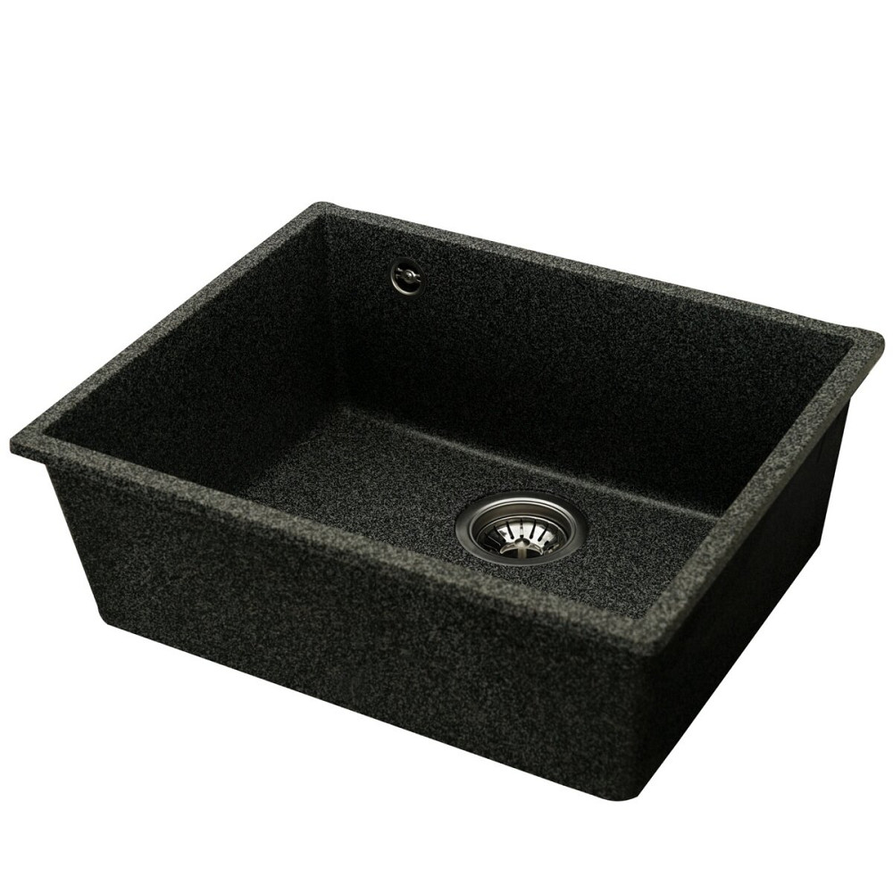 VALESO Гранітна мийка для кухні VALESO OASIS 5444 матова Графіт Коломыя - изображение 15