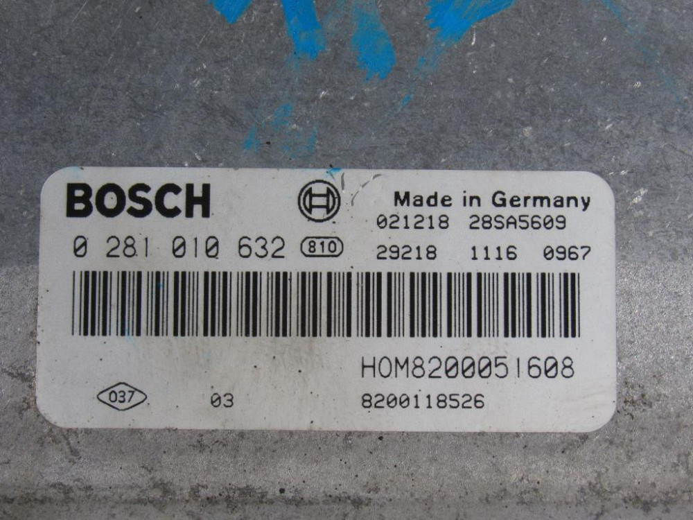 Блок керування двигуном Nissan Primastar 1.9 dci 2001-2006 Ковель - изображение 6