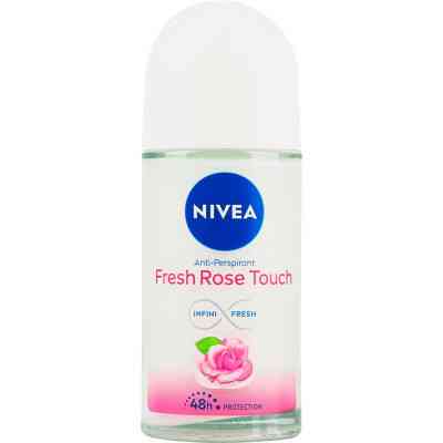Антиперспірант Nivea Fresh Rose Touch Свіжий дотик троянди кульковий 50 мл (4006000016887) Вінниця