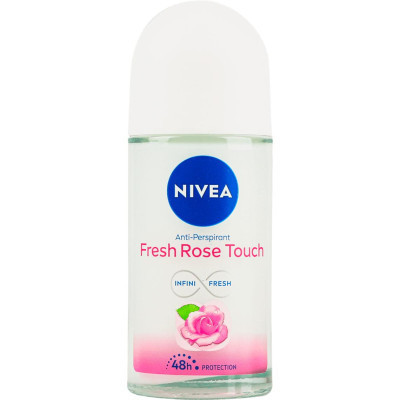 Антиперспирант Nivea Fresh Rose Touch Свежее прикосновение розы шариковый 50 мл (4006000016887) Винница - изображение 1