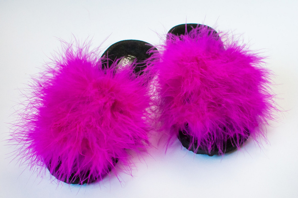 Тапочки детские PaGo Марабу (30,31,32,33,34,35) фуксия Kids-191301-1 Одесса - изображение 4